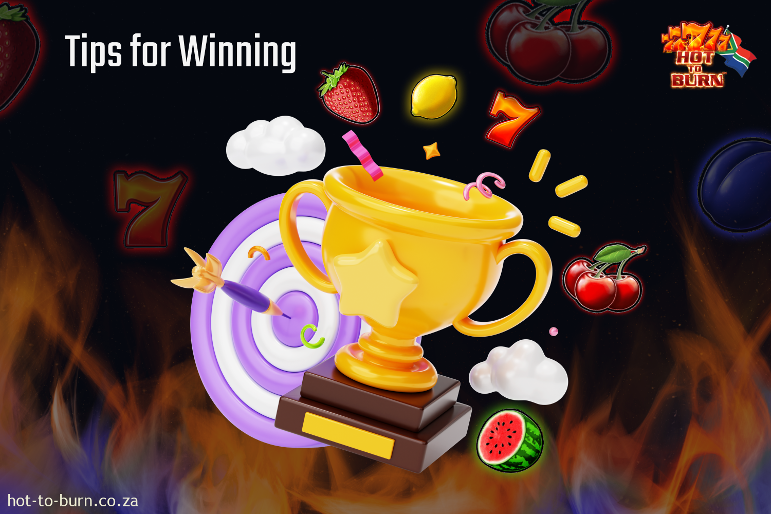 Tips for South African players on how to play Hot to Burn and win